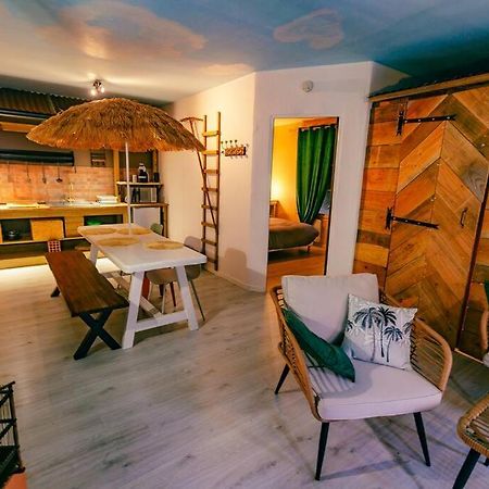 Appartement La Cabane Du Jardin トロワ エクステリア 写真